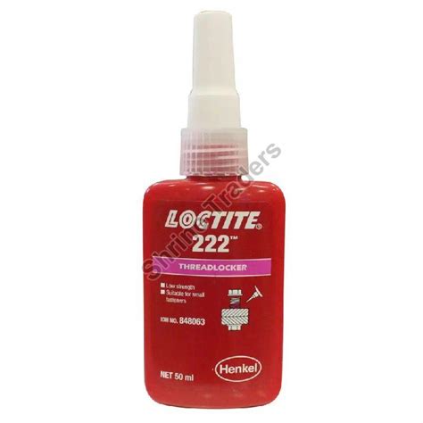 loctite 222 threadlocker shelf life.